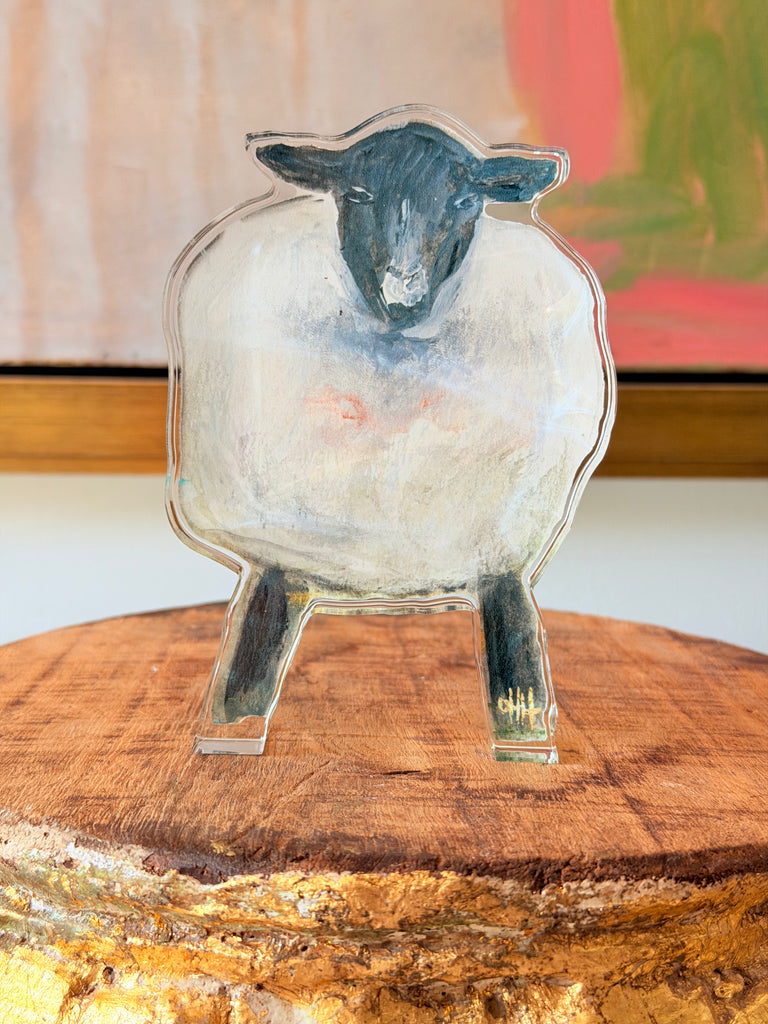 Acrylic- Sam the Sheep