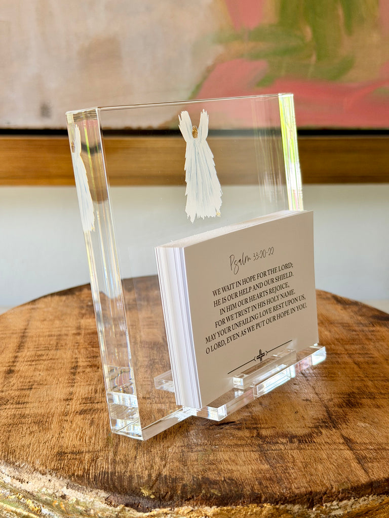 Scripture Stand with Angel