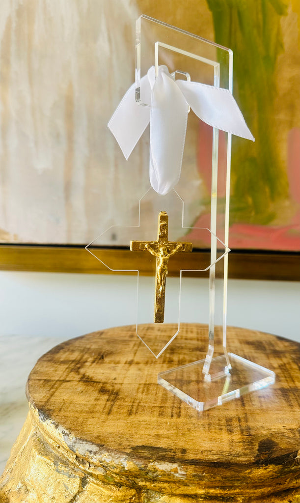 Christmas- Crucifix Cross Ornament