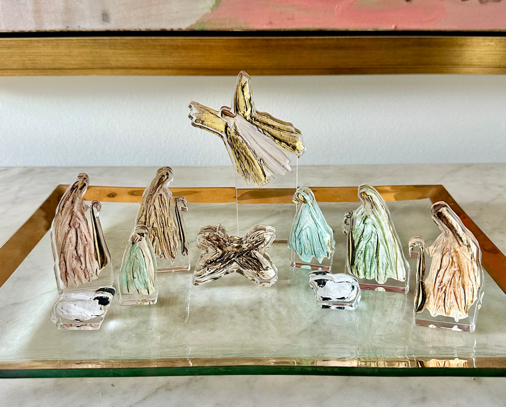 Christmas- 10 piece Nativity Set