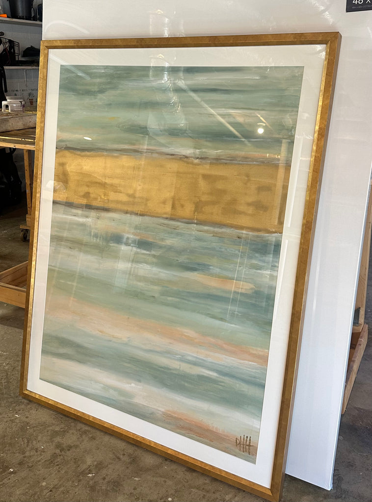 Landscape on silk