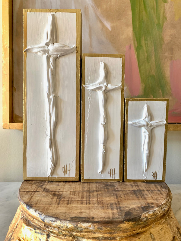 All-White Cross Collection